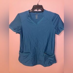 Women’s Cherokee FORM Caribbean Blue Scrub Shirt